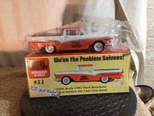 Vtg 1995 Trust Worthy 1957 FORD RANCHERO Die Cast Coin Bank In Original Box