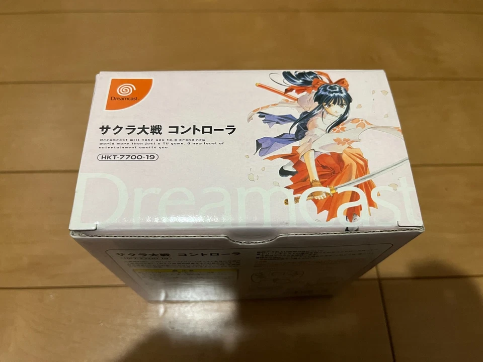 Sega DreamCast Controller HKT-7700-19 Sakura Wars Color JAPAN DC with BOX - Image 3 of 4