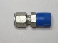 1- Parker Steel CPI Connector, 1/4"Tube x 1/4" Male NPT, 4-4 FBZ-S  