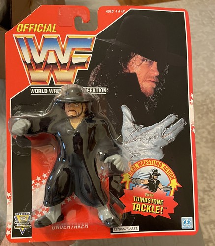WWE WCW WWF Hasbro Undertaker Series 8 Red Card MO...