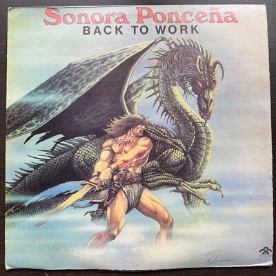 Sonora Ponceña*   Back To Work EX NEAR MINT  TE VAS DE MI CANCIÓN  SALSA!!!
