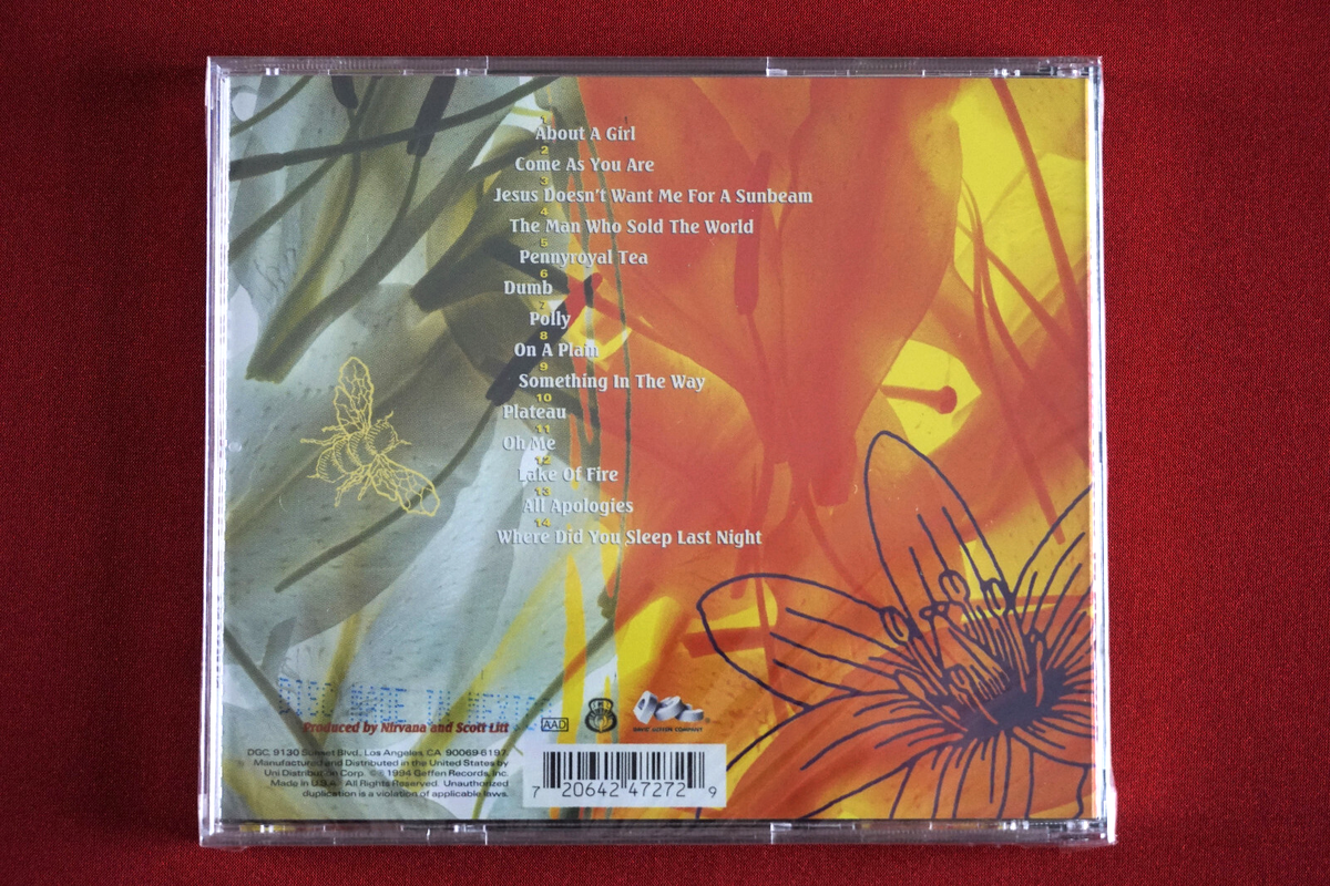 Unplugged in New York-Nirvana by Nirvana (CD, 1994) for sale