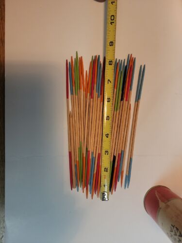 Vintage Plaza Mfg. Co. Let’s Play Fiddle Stix Pick Up Sticks Game New York - Picture 10 of 11