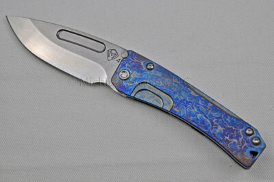 Medford Slim Midi Marauder Knife w/ S45-VN & Ti Hndle (Flm) & Ti Hdw   (521)