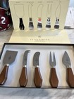 Pottery Barn Cheese Knives Set of 5, Made in Italy, Unused Open📦🔥