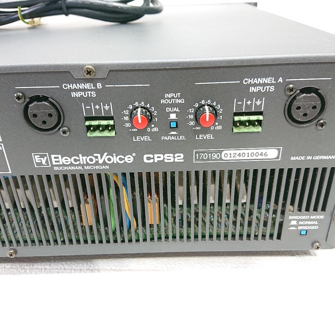 (ジャンク品) Electro Voice CPS2 エレクトロボイス アンプ ジャンク品) Electro Voice CPS2 エレクトロボイス アンプ