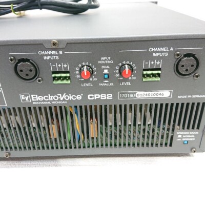 Electro-Voice CPS2 Stereo Power Amplifier Electro-Voice | eBay