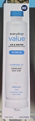 Everydrop Value Ice & Water Refrigerator Filter S2 for Model W11367143 NSF NEW