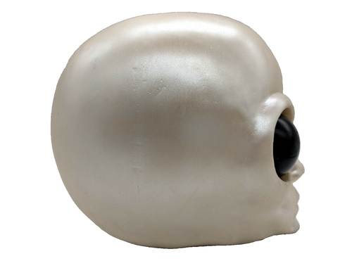Rare & Retired White Color Alien Head Collectible Figurine by ACK MFR #91327 - Picture 2 of 8
