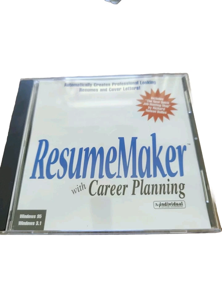 Resume Maker With Career Planning-CD-ROM Windows 95 Windows 3.1 - Image 2 of 3