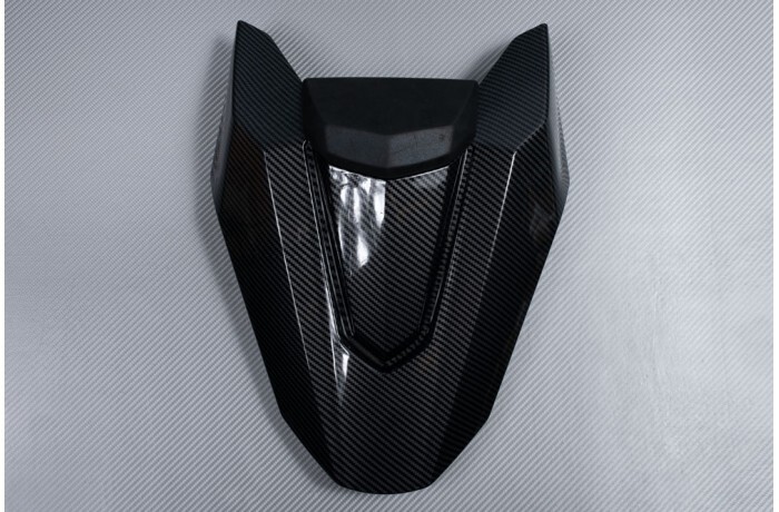 Capot de selle carbone Honda CB 650 R pour supprimer la selle passager usée