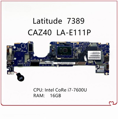 Scheda Madre Dell J9XP9 Per Latitude 5289 7389 Con Intel I3-7100U - Ricondizionata
