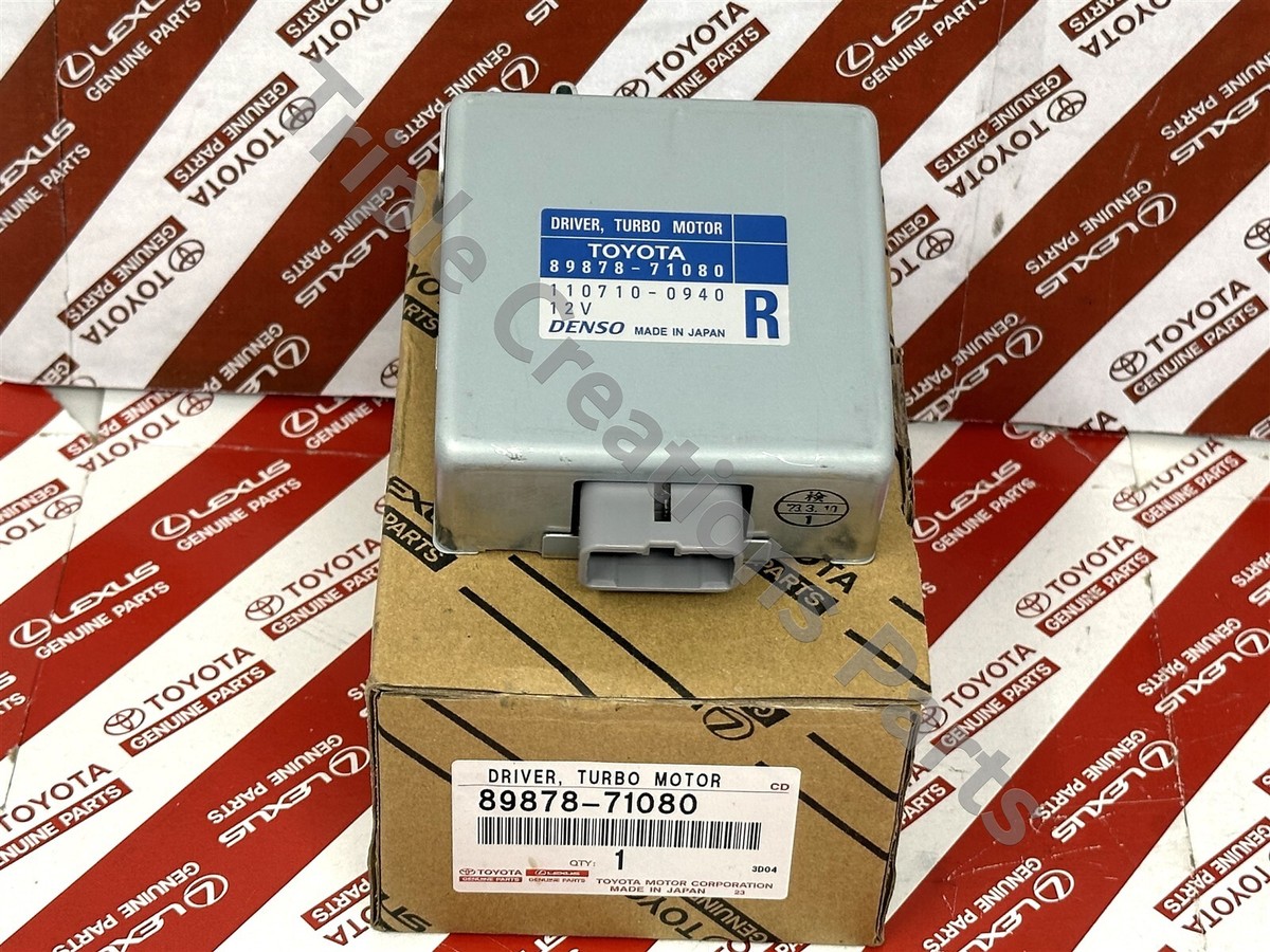 Toyota Genuine 8987871080 89878-71080 Driver Turbo Motor OEM