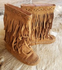 Rampage Girls Bunny Cognac Boots