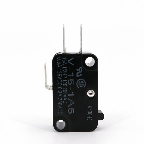 V-15-1A5 Omron Solder Terminals COM-NC-NO 3 Pins Plunger SPDT Micro Switch - Picture 4 of 5