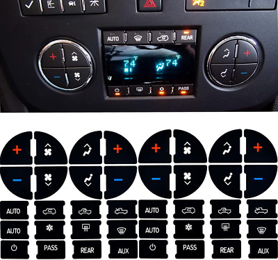 2 Packs AC Dash Button Repair Kit -Compatible with Chevy, Best for Fixing Ruined
