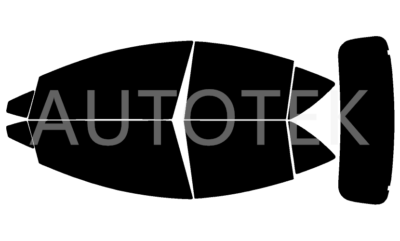 US Made Tint PreCut Window Tint Film Kit For Toyota RAV4 4DR 2006-2012 - Any VLT Shade, Scratch Resistant Precision Window Films Tint Kit - Foto 9