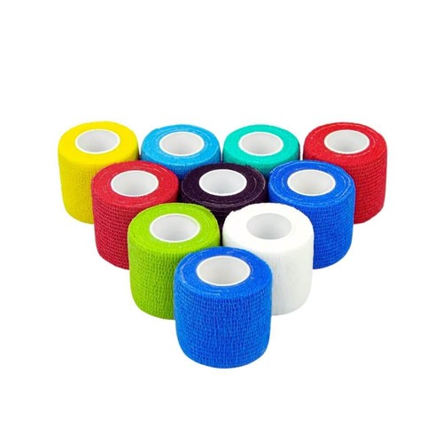 Kohäsive Bandage, 4" x 5 Yards, Regenbogen Ton Elastisch Weich Flexibel - Bild 7 von 10