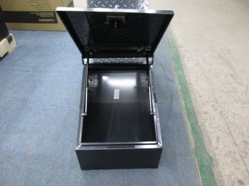 Black Steel Gullwing Toolbox Heavy Duty Truck Box Twin Doors Toolbox Utes Traile - Picture 7 of 11