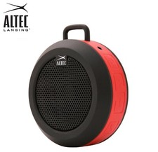 New Altec Mobile IMW355 RED Orbit Bluetooth Clip Portable Rechargeable Speaker