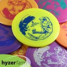 DISCRAFT BIG Z RAPTOR MACRO MINI DISC Hyzer Farm 6" disc golf MINI THROWER