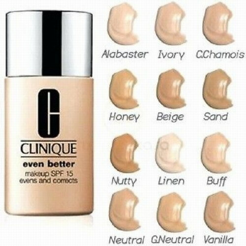 Clinique Even Better Makeup SPF 15 Evens and Corrects WN 04 Bone for