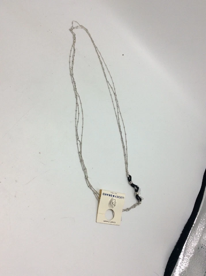 $39 Lucky Brand cadena soleada a tono plata gafas máscara cadena chian B70M Foto 3 de 4