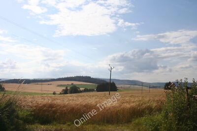 Photo 12x8 Barley Field Brideswell A northerly view across a field of ripe c2011