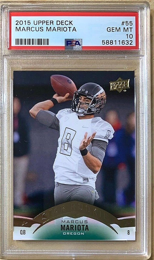 Marcus Mariota Upper Deck #55 Base