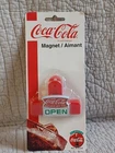 Vintage 1990's, Drink Coca-Cola Refreshes You Best "OPEN" on Clip Magnet #51558