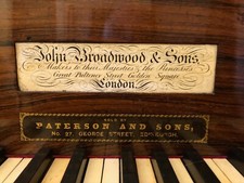 Broadwood 1832 Square Piano impeccably restored