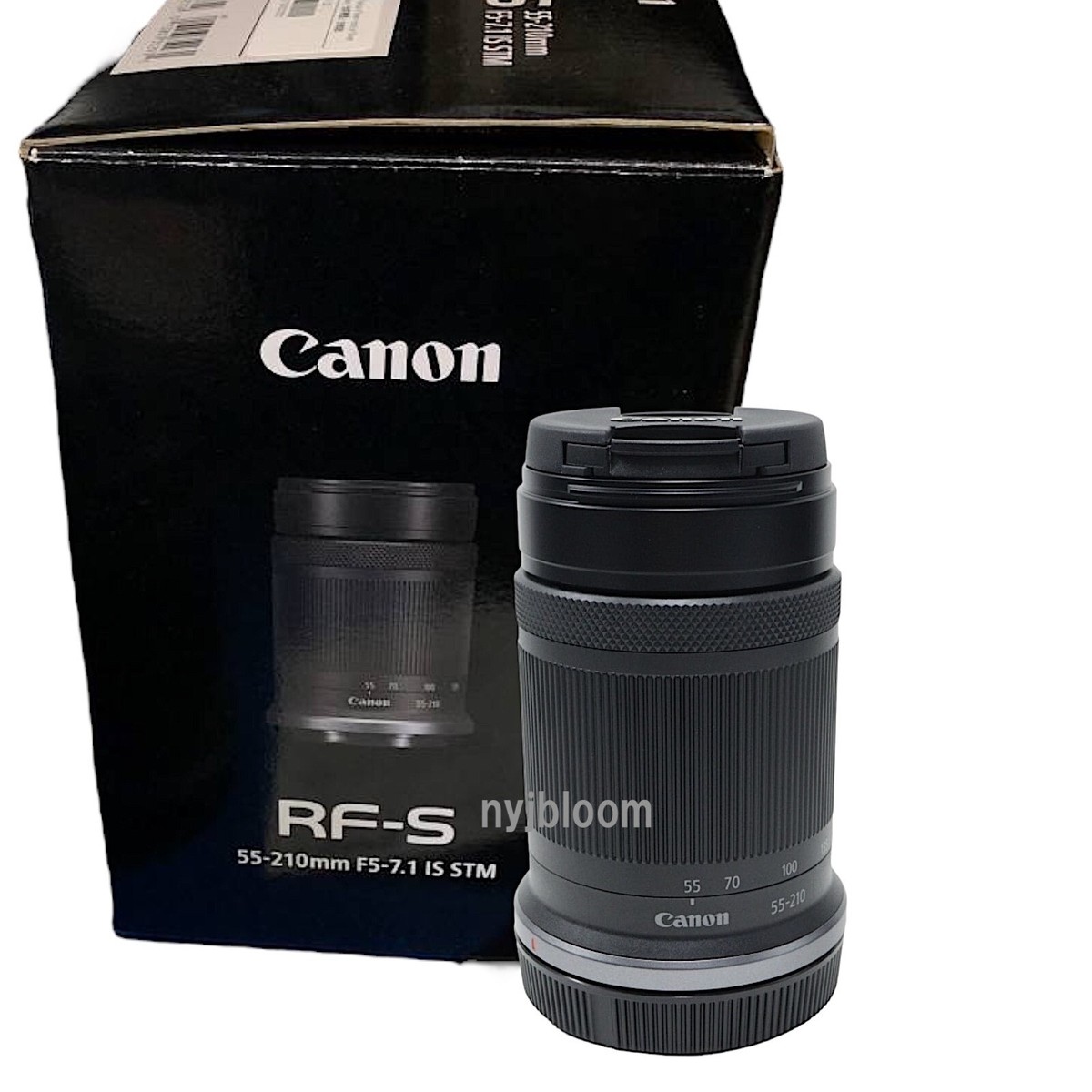 New CANON RF-S 55-210mm F5-7.1 IS STM Lens for Mirrorless RF