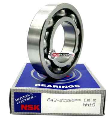 NSK B43-2 DEEP GROOVE BALL BEARING, OPEN, NO SEALS 43x80x17 mm | eBay