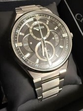 CITIZEN Attesa BU0060-68E Eco Drive Black Dial Solar Stainless