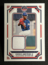 2024 Panini USA Stars & Stripes PROSPECT ROOKIE JERSEY Eldridge Armstrong item 1