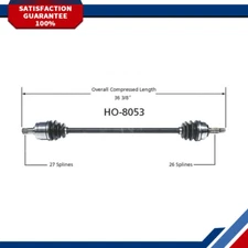 For 1986 1987 1988 1989 Honda Accord Auto Trans. Front Left Driver CV Axle Joint