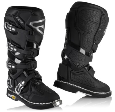 STIVALI SNODO BOOTS MOTO CROSS ENDURO ACERBIS X-ROCK MM NERO BLACK