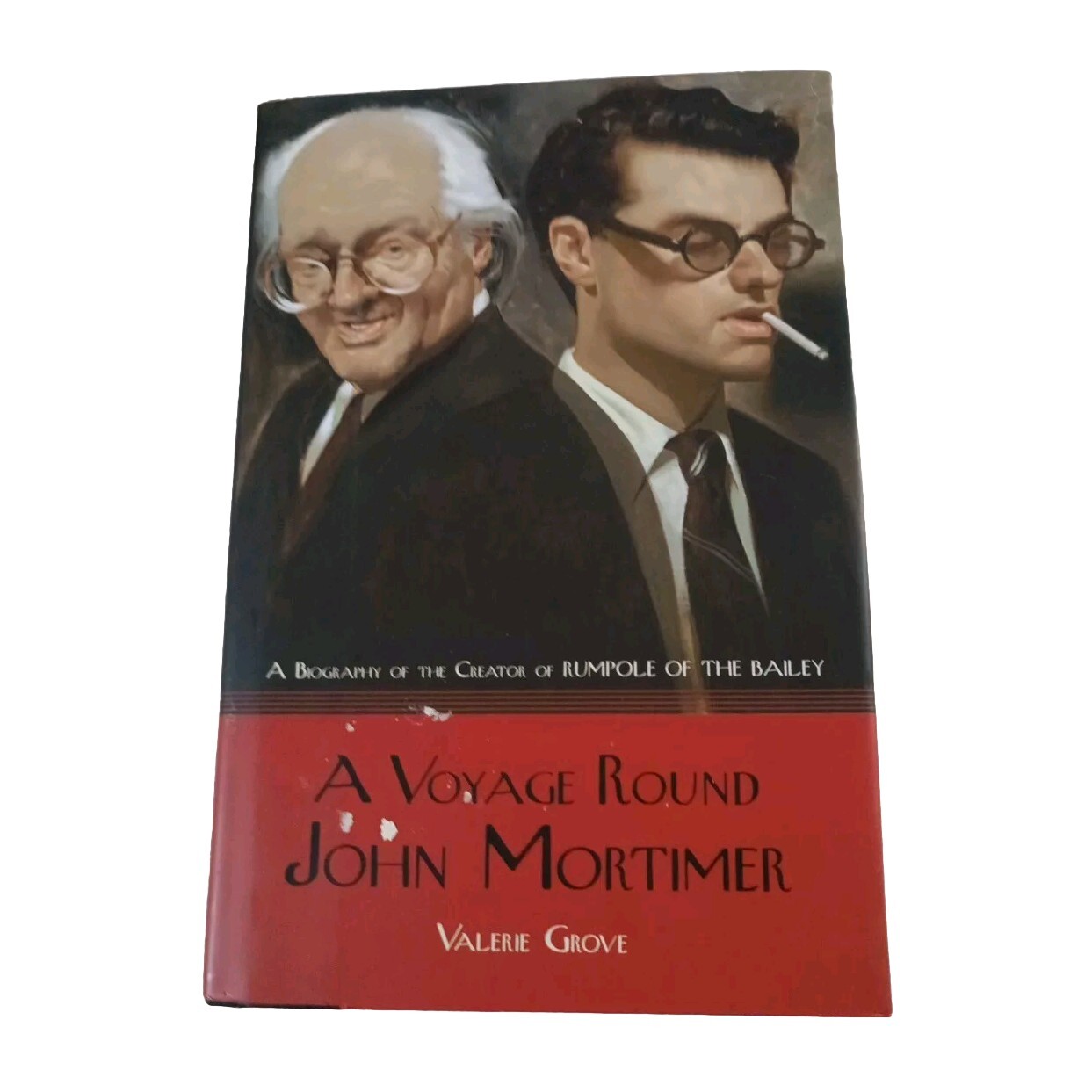 A Voyage Round John Mortimer by Valerie Grove Hardcover VGC