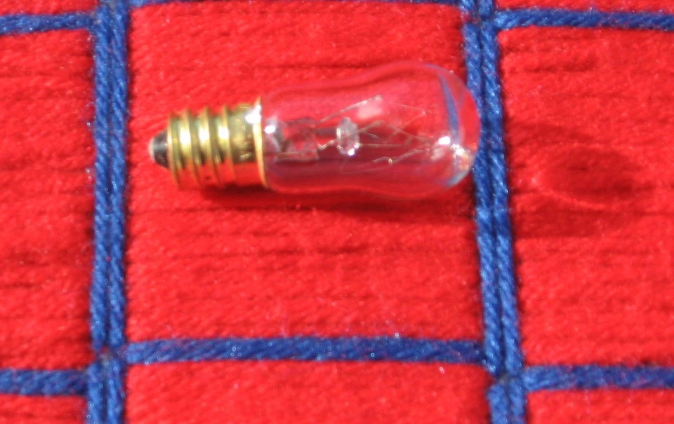 7¢*ship NEW 6S6 clear 130v industrial indicator C7 night LIGHT BULB E12 string - Image 4 of 4