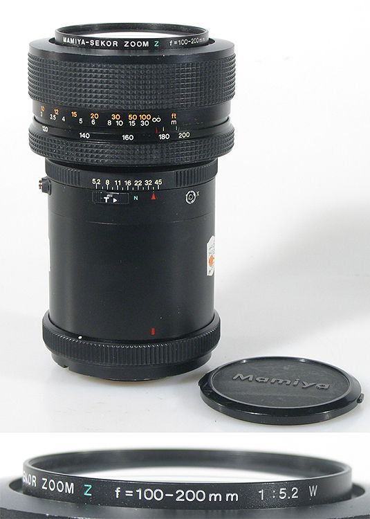 MAMIYA RZ 100-200MM F5.2 ZOOM LENS WITH FRONT CAP | eBay