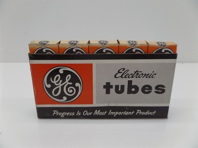 Lot Of 5 General Electric 5726 Electron Tubes