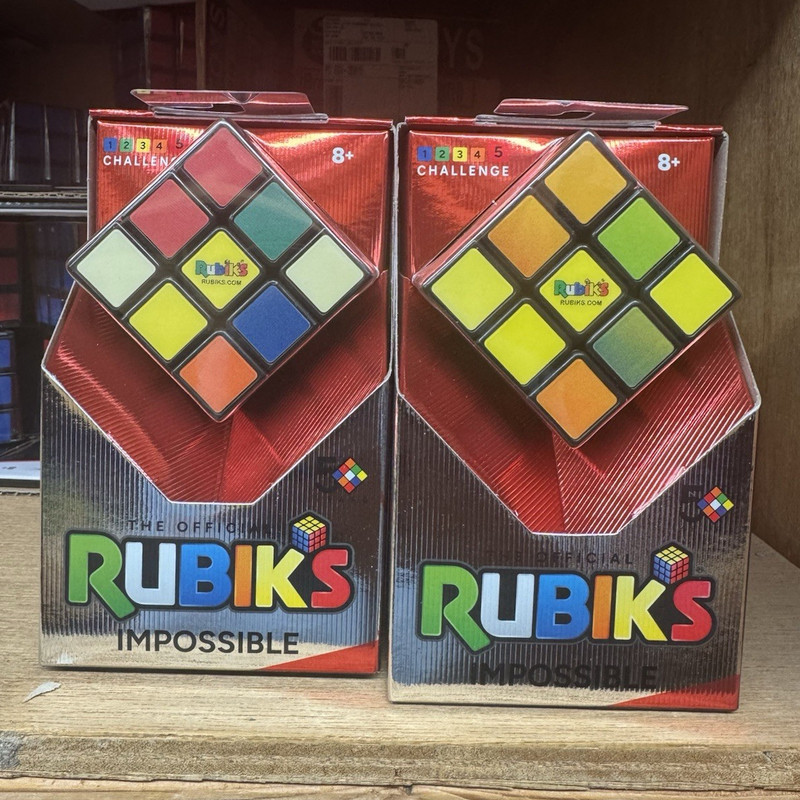 Rubik's Impossible 3x3x3 Cube Twist Puzzle Challenge Game, Ages 8+