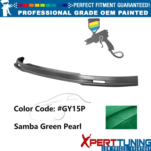 Fit 93-97 Honda Del Sol Mugen Style Front Bumper Lip PP #GY15P Samba Green Pearl