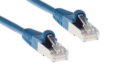 CAT5e Shielded Ethernet Patch Cable, Snagless, 0.5 Foot - Lifetime Warranty