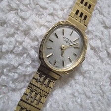 Orologio Donna Vintage Rotante Swiss Made 17 Jewels Meccanico