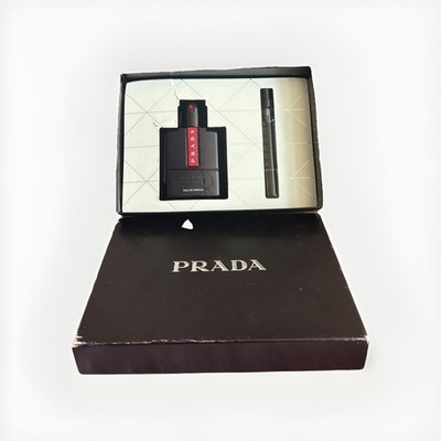 PRADA Ocean Luna Rossa EAU DE PARFUM Spray On 3.3oz + 0.33oz 2pc Set