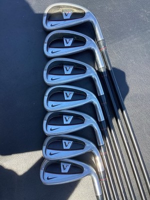 Nike Victory Red VR Iron Set 4-9+PW Right Hand R80 Shafts Full Cavity