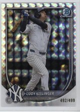 2025 Bowman Chrome Geometric Refractor 492/499 Cody Bellinger #78 1nq0