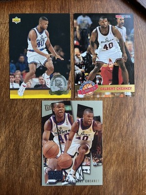 (3) Calbert  Cheaney Inserts Ultra Inside Outside Magic s Rookies UD Standouts