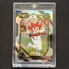 2024 Panini Select Club Level Drake Maye #218 Silver Prizm Die-Cut RC
